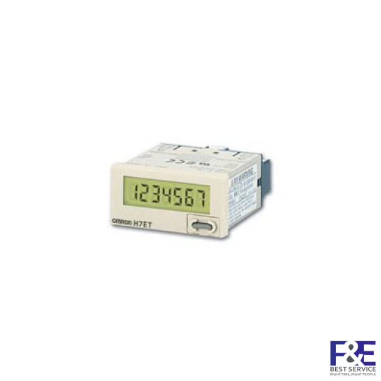 Bộ đếm thời gian Omron H7ET-NFV1-B 7 số 48x24mm (Đen)