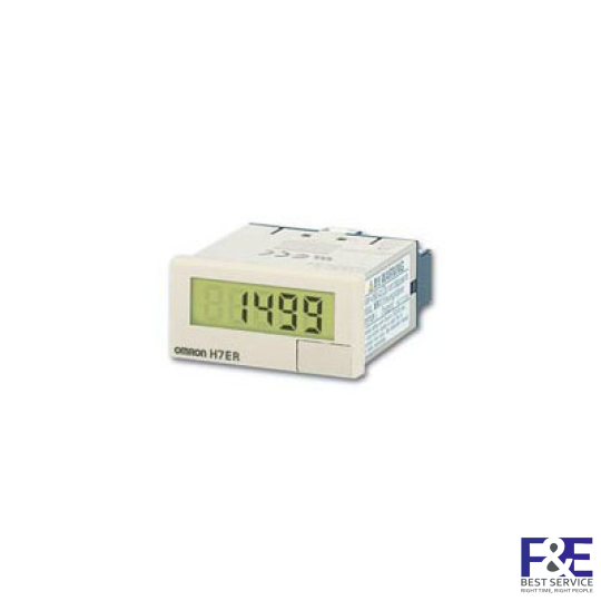 Bộ đếm tốc độ Omron H7ER-NV1-H 5 số 48x24mm (Xám)