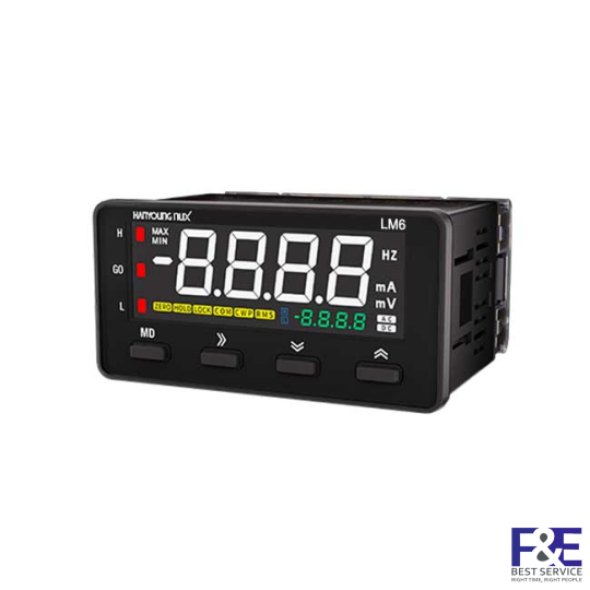Đồng hồ đo điện áp DC Hanyoung LM6-4DV-3P-A