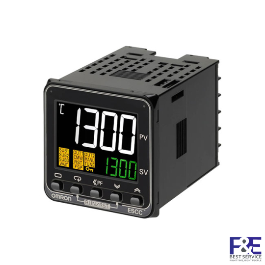 Bộ điều khiển nhiệt độ Omron E5CC-CQ2DSM-000 (Ngõ ra 0-20mA + SSR)