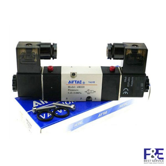 Van điện từ 5 cổng 3/8″ NPT Airtac 4M320-10