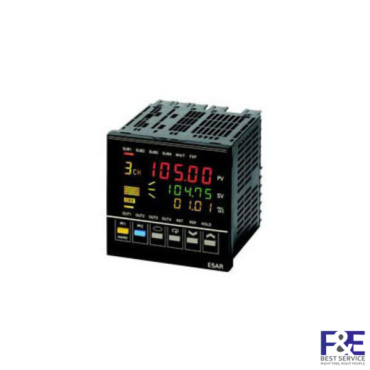 Bộ điều khiển nhiệt độ Omron E5AR-C43DB-FLK AC 100-240 96x96mm