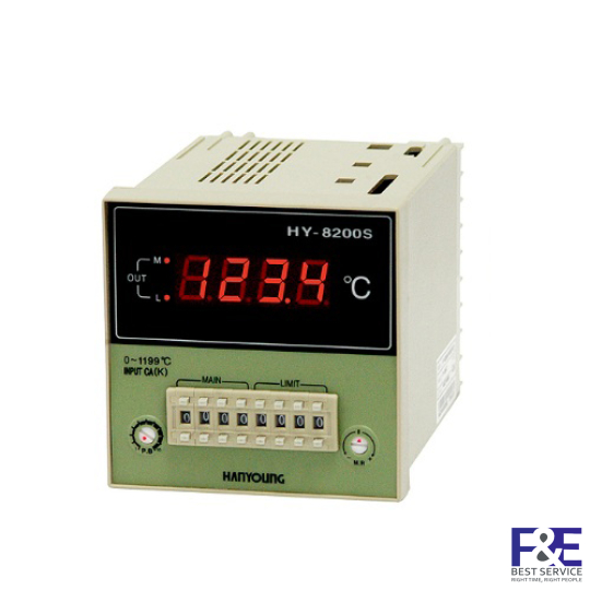 Bộ điều khiển nhiệt độ Hanyoung HY-8200S-FPMOR-07 96x96mm