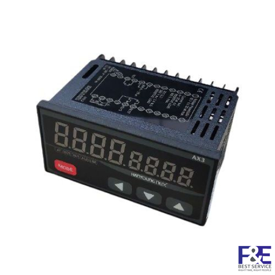 Bộ điều khiển nhiệt độ Hanyoung AX3-2A (Ngõ ra SSR + 3 Relay)