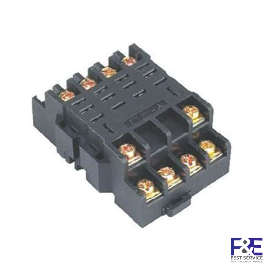 Đế rơ le trung gian Sungho SHRS-LY4 10A 14 chân dẹp lớn