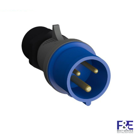 2CMA102204R1000 &#8211; Phích cắm công nghiệp ABB 232BP6 32A 2P+E 220-250V IP44