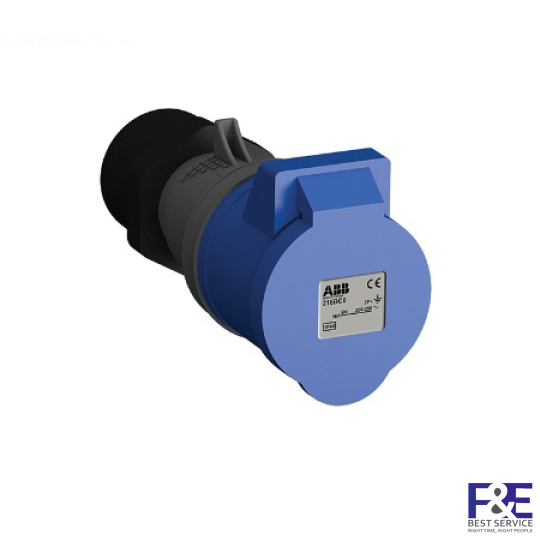 2CMA102205R1000 &#8211; Ổ cắm công nghiệp ABB 232BC6 32A 2P+E 220-250V IP44