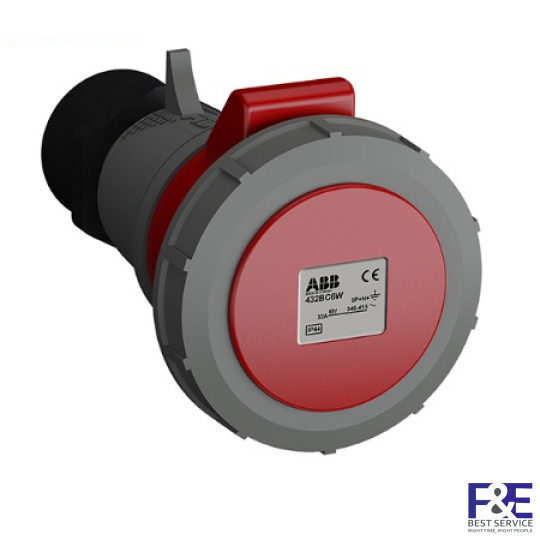 2CMA166906R1000 &#8211; Ổ cắm công nghiệp ABB 463C6W 63A 3P+N+E 346-415V IP67