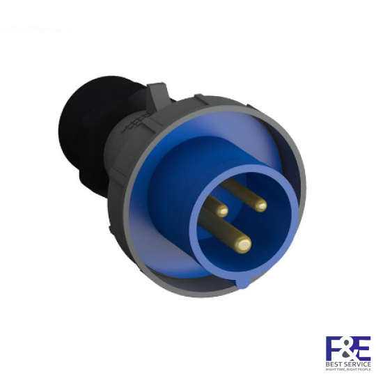 2CMA166810R1000 &#8211; Phích cắm công nghiệp ABB 2125P6W 125A 2P+E 220-250V IP67