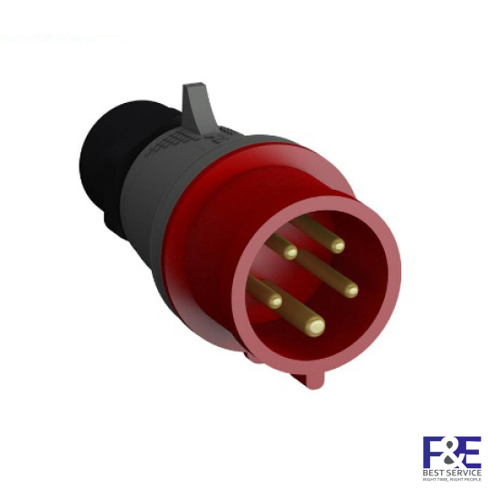 2CMA166764R1000 &#8211; Phích cắm công nghiệp ABB 463P6 63A 3P+N+E 346-415V IP44