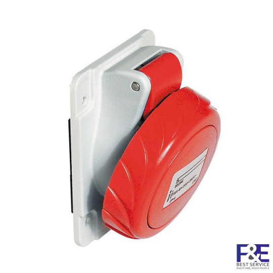 Ổ cắm âm Schneider PKF32F734, 32A, 3P+E, 400V