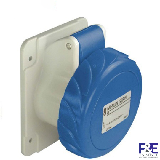 Ổ cắm âm Schneider PKF32G723, 32A, 2P+E, 230V