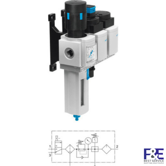 Bộ lọc kh&#237; n&#233;n Festo&#160;MSB4N-1/4-J1D7A1-WP