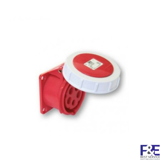 Ổ cắm âm Panasonic F3252-6 32A 5P 400V IP67 (dạng thẳng)
