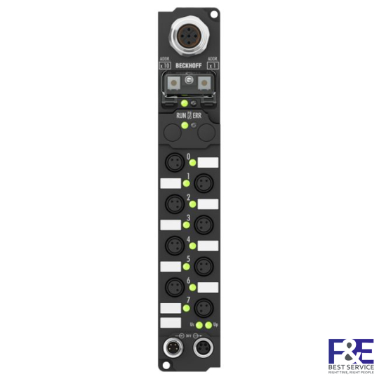 IP1000-B730 | Fieldbus Box, 8-channel digital input, Modbus, 24 V DC, 3 ms, Ø8