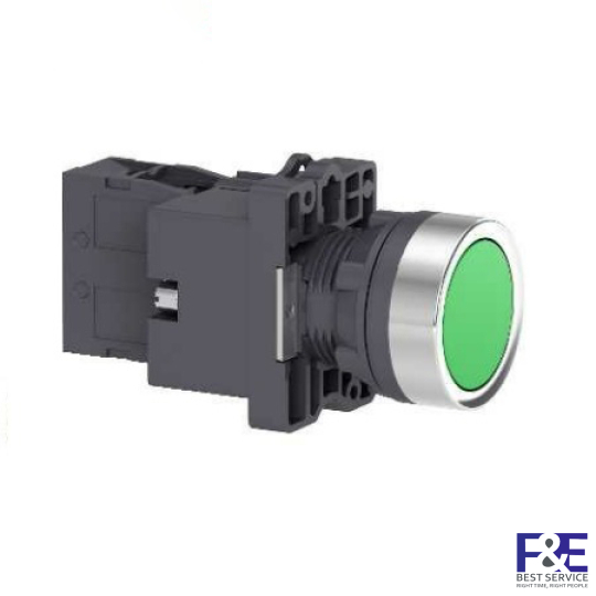 Nút nhấn có đèn Schneider XA2EW33B1, 22mm