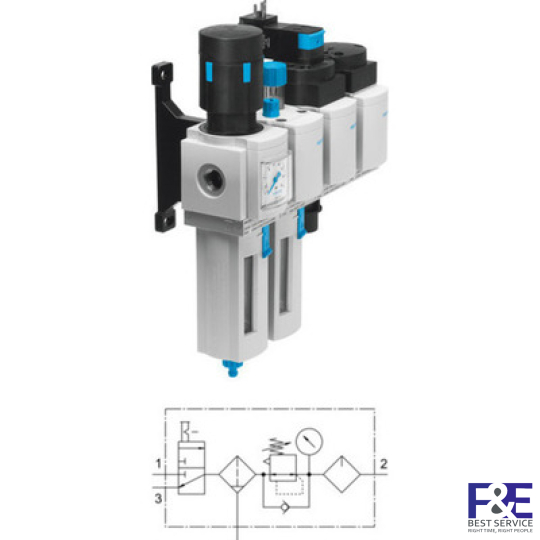 Bộ lọc kh&#237; n&#233;n Festo&#160;MSB4N-1/4-FRC6-J2M1
