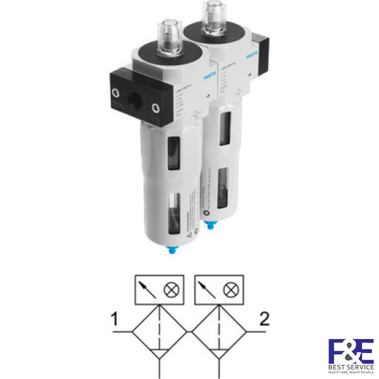 Bộ lọc kh&#237; n&#233;n Festo&#160;LFMBA-1/4-D-MINI-DA