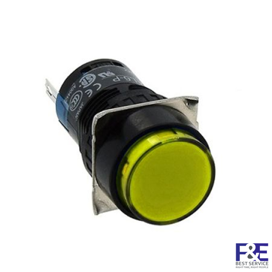 Đèn báo AD16-16Y 24VDC 16mm (màu vàng)