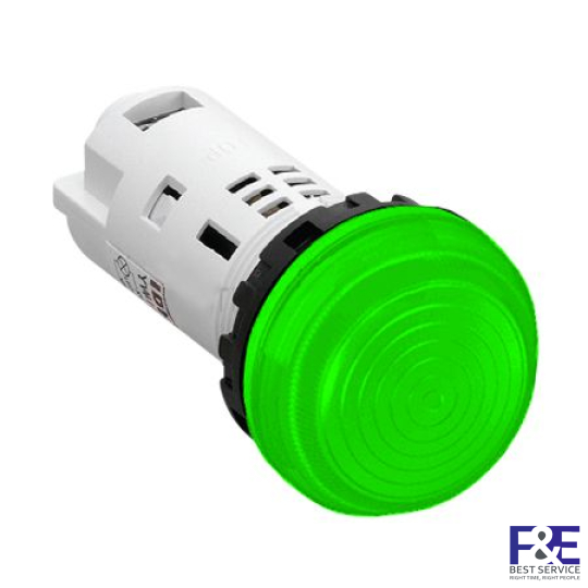 Đèn báo IDEC YW1P-2UQM3G 220V 22mm (xanh lá cây)