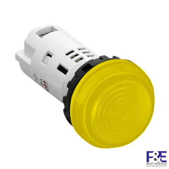 Đèn báo IDEC YW1P-2UQ4Y 24V 22mm (vàng)