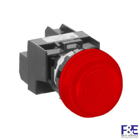 Đèn báo IDEC YW1P-2EQM3R 220V 22mm (đỏ)