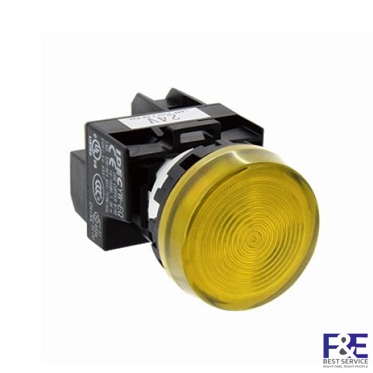 Đèn báo IDEC YW1P-1EM42Y 220V 22mm (vàng)