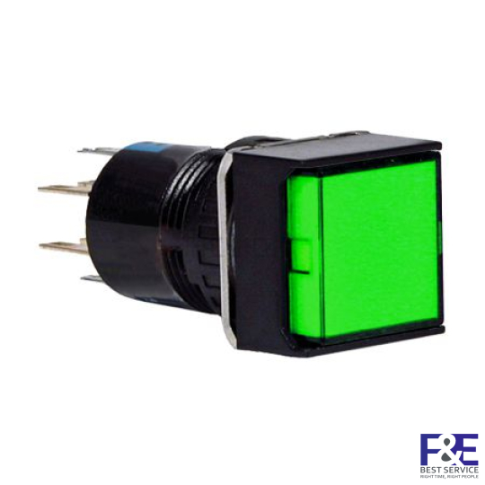 Đèn báo IDEC AL6Q-P4GC 24V 16mm (Màu xanh lá cây)