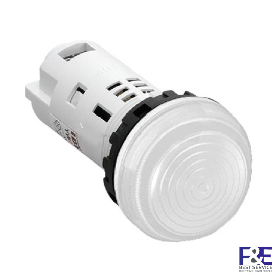Đèn báo IDEC YW1P-2UQ4PW 24V 22mm (trắng)