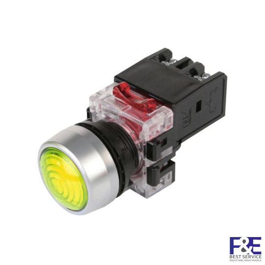 Đèn báo vàng Hanyoung MRP-RD0Y 12-24V 22mm