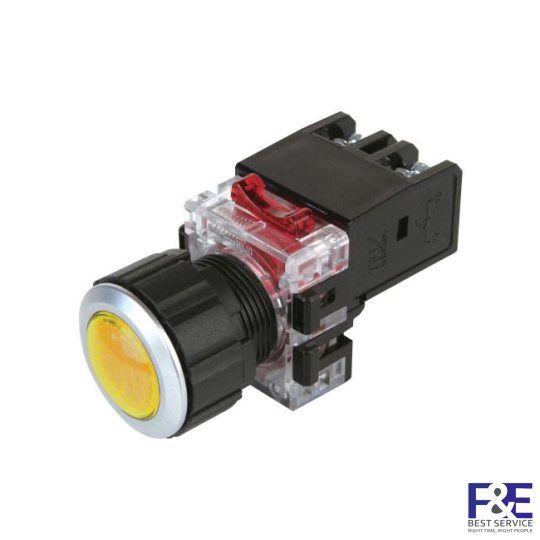 Đèn báo vàng Hanyoung MRP-ND0Y 12-24V 25mm