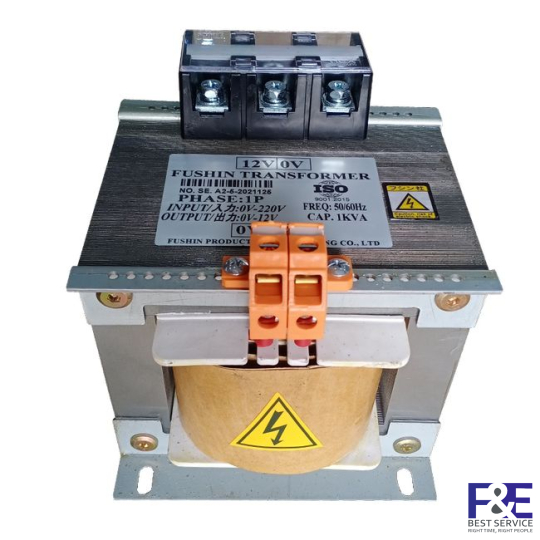 Biến áp cách ly 1 Pha 220V ra 12V-1KVA (83A)