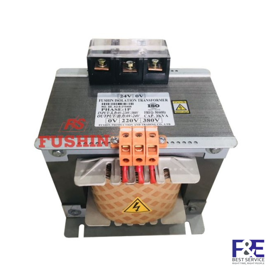 Biến áp cách ly 1 Pha 220V ra 24V-3KVA (125A)