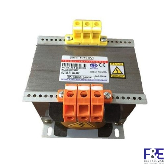 Biến áp 1 pha vào 380V ra 50V-60V-700VA