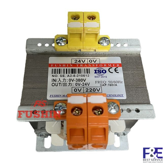 Biến áp cách ly 1 Pha 380V ra 24V-150VA (6A)