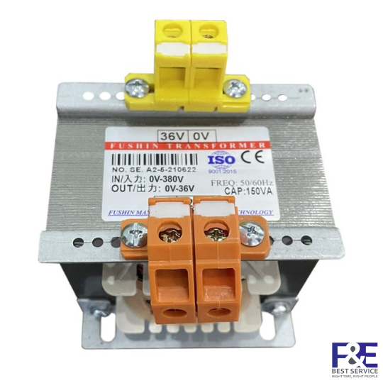 Biến áp cách ly 1 Pha 380V ra 36V-150VA (4A)