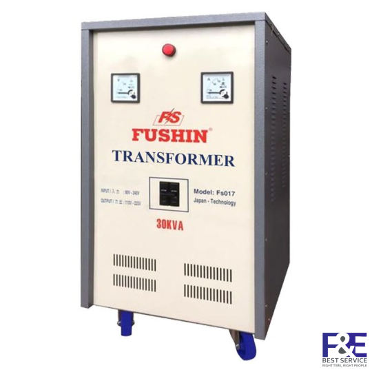 Biến áp cách ly 1 Pha 220V ra 110V 30KVA (Dây Nhôm)