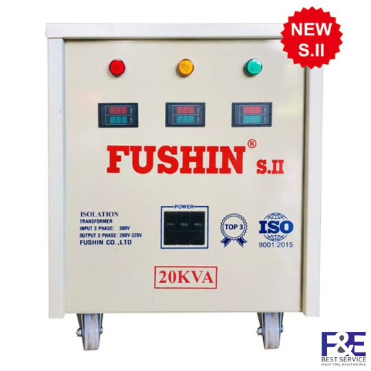 Biến áp cách ly 3 Pha 380V ra 220V 20KVA (Dây Nhôm)