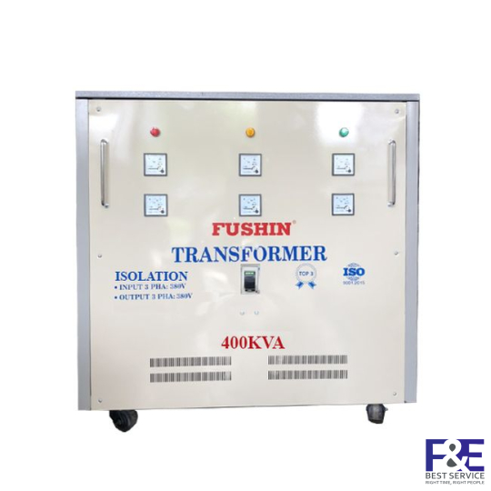 Biến áp cách ly 3 Pha 380V ra 380V 400KVA (Dây Nhôm)