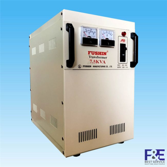 Biến áp tự ngẫu 1 Pha 220V ra 110V 7.5KVA (Dây Đồng)