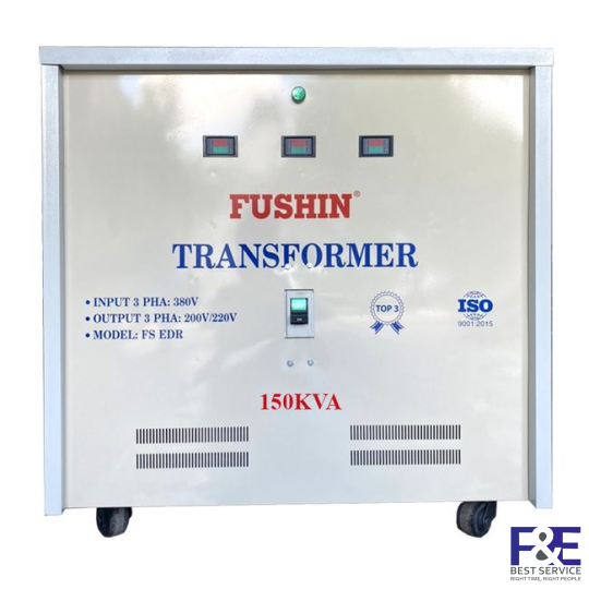 Biến áp tự ngẫu 3 Pha 380V ra 220V 150KVA (Dây Nhôm)