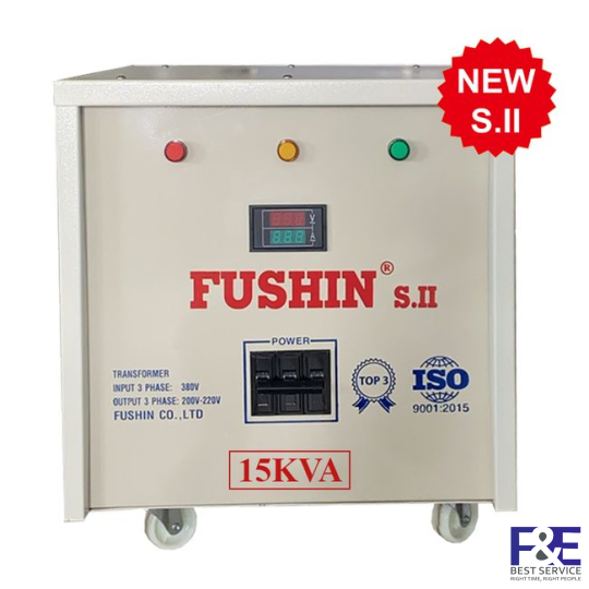 Biến áp tự ngẫu 3 Pha 380V ra 220V 15KVA (Dây Đồng)
