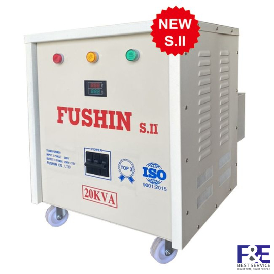Biến áp tự ngẫu 3 Pha 380V ra 220V 20KVA (Dây Đồng)