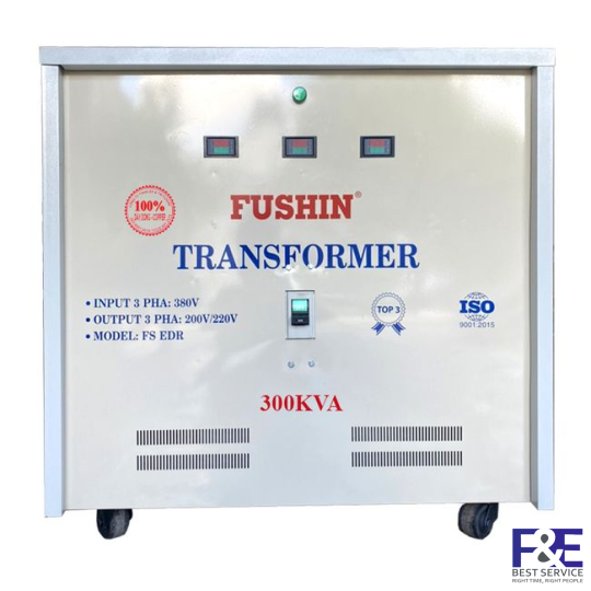 Biến áp tự ngẫu 3 Pha 380V ra 220V 300KVA (Dây Đồng)
