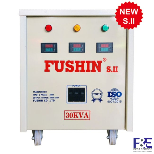 Biến áp tự ngẫu 3 Pha 380V ra 220V 30KVA (Dây Đồng)