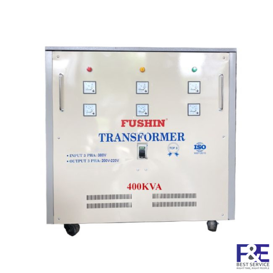 Biến áp tự ngẫu 3 Pha 380V ra 220V 400KVA (Dây Đồng)