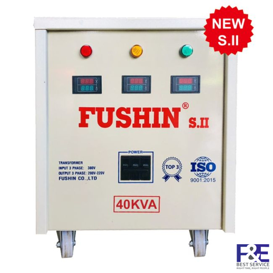 Biến áp tự ngẫu 3 Pha 380V ra 220V 40KVA (Dây Đồng)