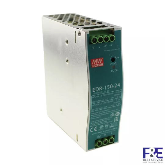 Bộ nguồn Meanwell EDR-150-24 (150W 24V 6.5A)