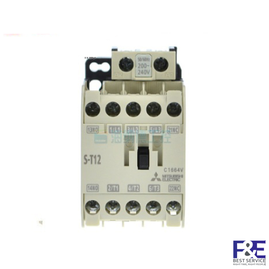 Contactor Mitsubishi S-T12 12A 5.5kW AC200V 3P