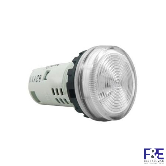 Đèn báo IDEC YW1P-1UQ4PW 24V 22mm (trắng)